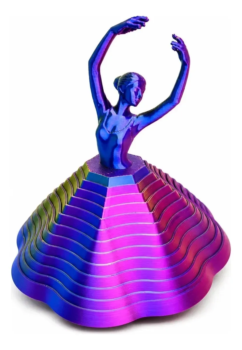 Impressão 3D: Bailarina antiestresse